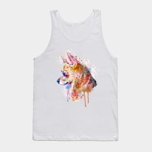 Watercolor Chihuahua Tank Top